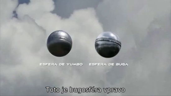 Porovnání koulí z Yumbo a z Bugy